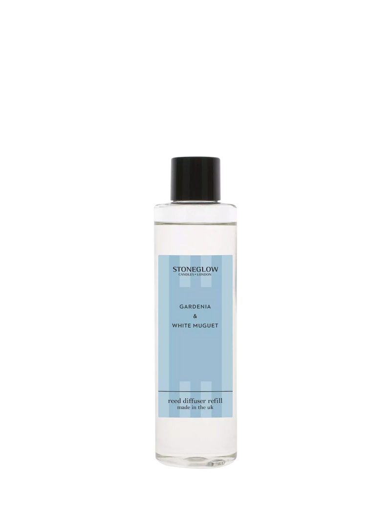 Stoneglow diffuser refill Gardenia & White Muguet 210ml (British brand)