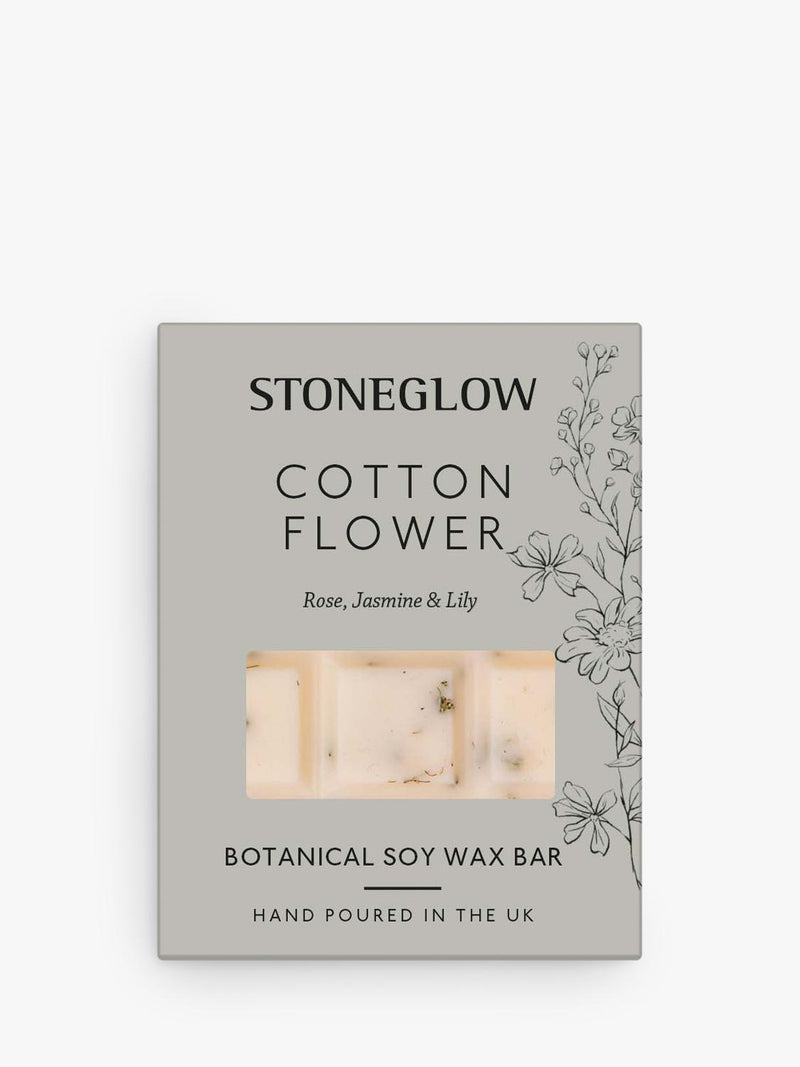 Stoneglow Walled Garden cotton flower soy wax melts (British brand)