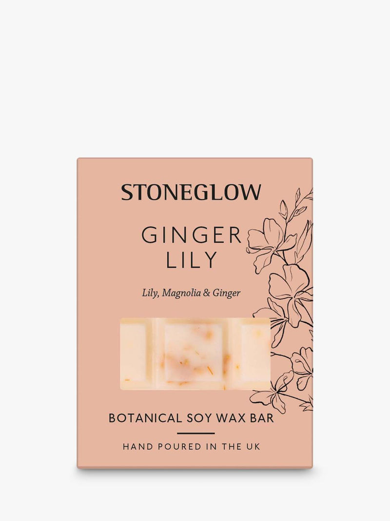 Stoneglow Ginger Lily soy wax melts 55g, UK version
