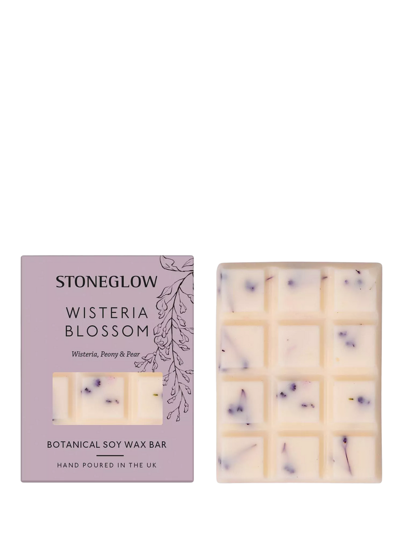 Stoneglow Wisteria Blossom soy wax melts - British product
