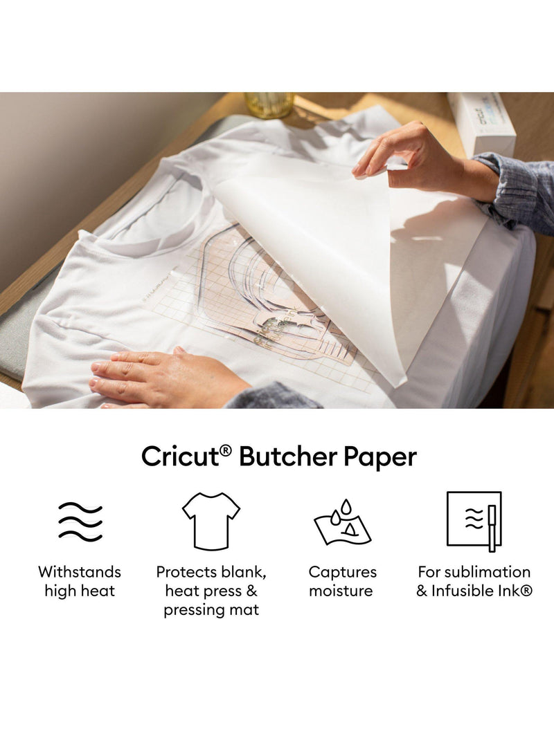 Cricut butcher paper 15 sheets 30.5cm x 35.5cm, UK version