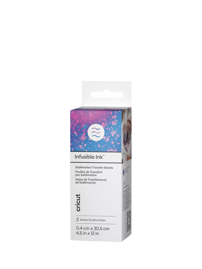 Cricut Patterned Infusible Ink Watercolour Transfer Sheets, Pack of 2