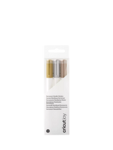 John Lewis Cricut Joy Fine Point Metallic Markers, Gold/Silver/Copper, Pack of 3- Buy online at McGrocer