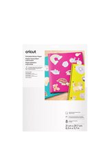 John Lewis Cricut Printable Sticker Paper White A4 Pack of 8- Buy online at McGrocer