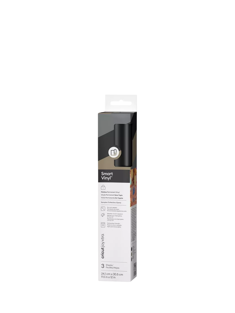 Cricut Smart Vinyl permanent vinyl sheets 3 sheets, UK version
