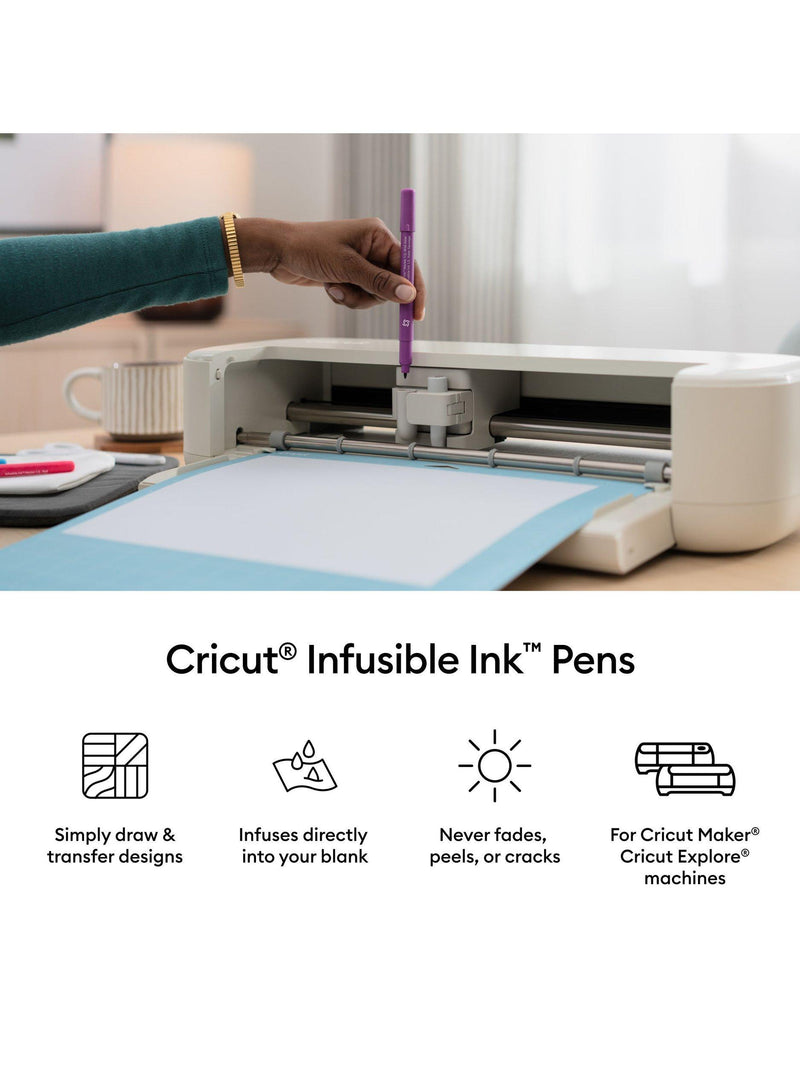 Cricut Infusible Ink Markers fine 0.4mm pack of 30 - British product