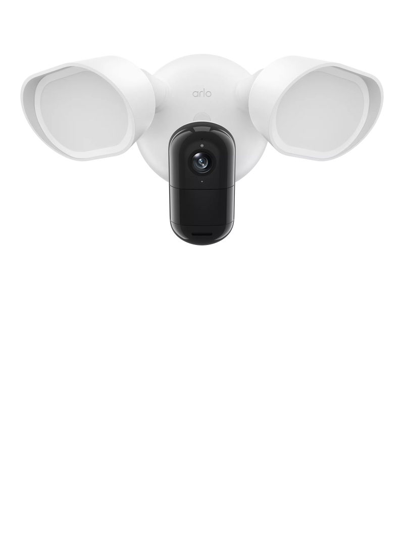 Arlo wired floodlight 2K security camera system (British brand)