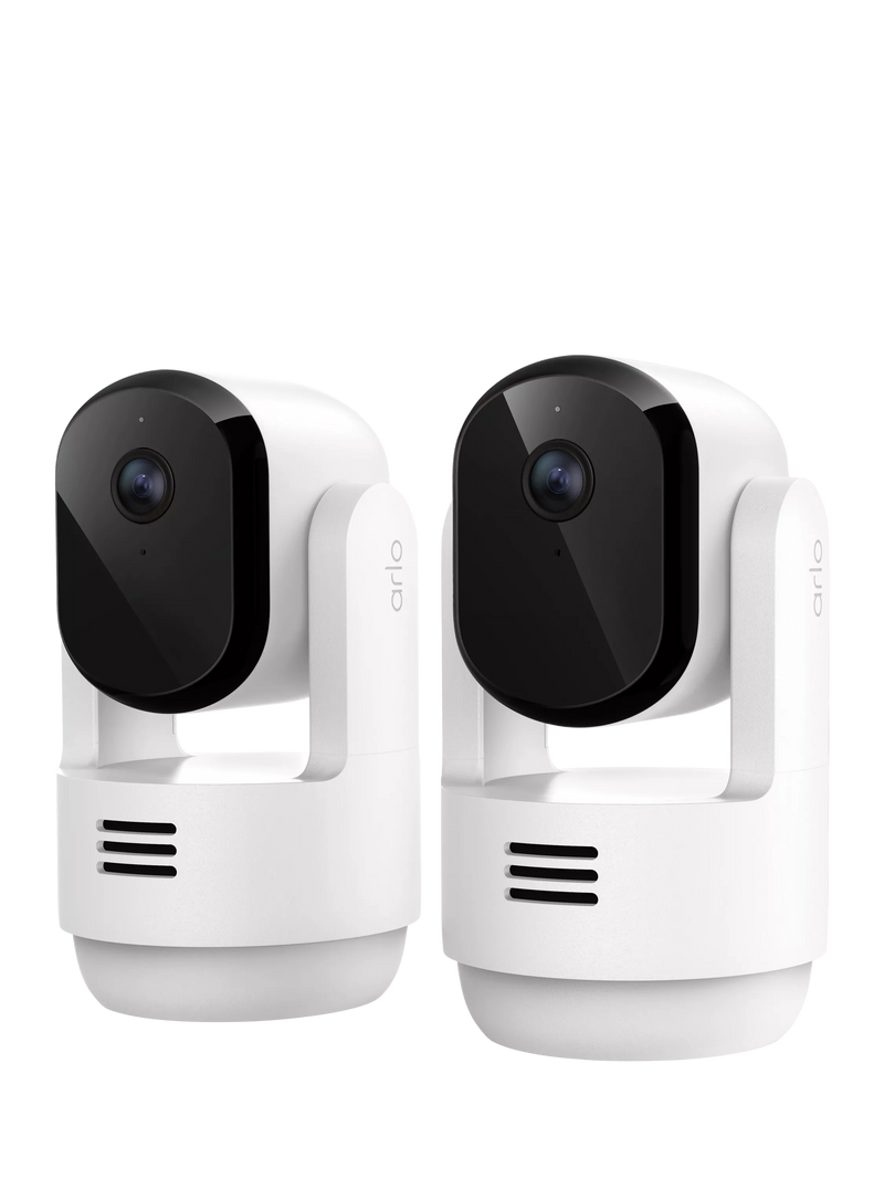 Arlo Essential 3 indoor security camera 2K pan-tilt - British product