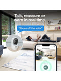 Arlo Essential 3 indoor security camera 2K pan-tilt - British product