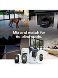 Arlo Essential 3 indoor security camera 2K pan-tilt - British product