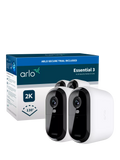 Arlo Essential 3 XL outdoor camera with two 2K cameras (British brand)