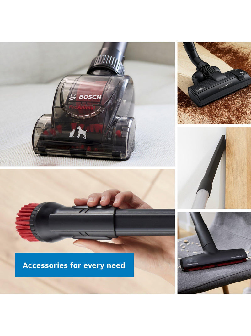 Bosch S6 ProPet vacuum cleaner red, imported from the UK