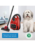 Bosch S6 ProPet vacuum cleaner red, imported from the UK