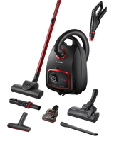 John Lewis Bosch Series 6 Pro Power Bagged Cylinder Vacuum Cleaner, Black- Buy online at McGrocer