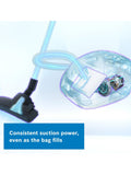 Bosch Series 6 bagged cylinder vacuum cleaner black, imported from the UK