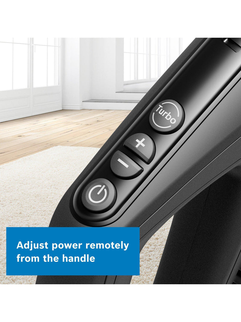 Bosch Series 6 bagged cylinder vacuum cleaner black, imported from the UK