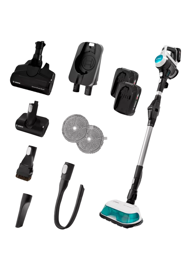 Bosch Unlimited 7 Aqua cordless vacuum mop - British product