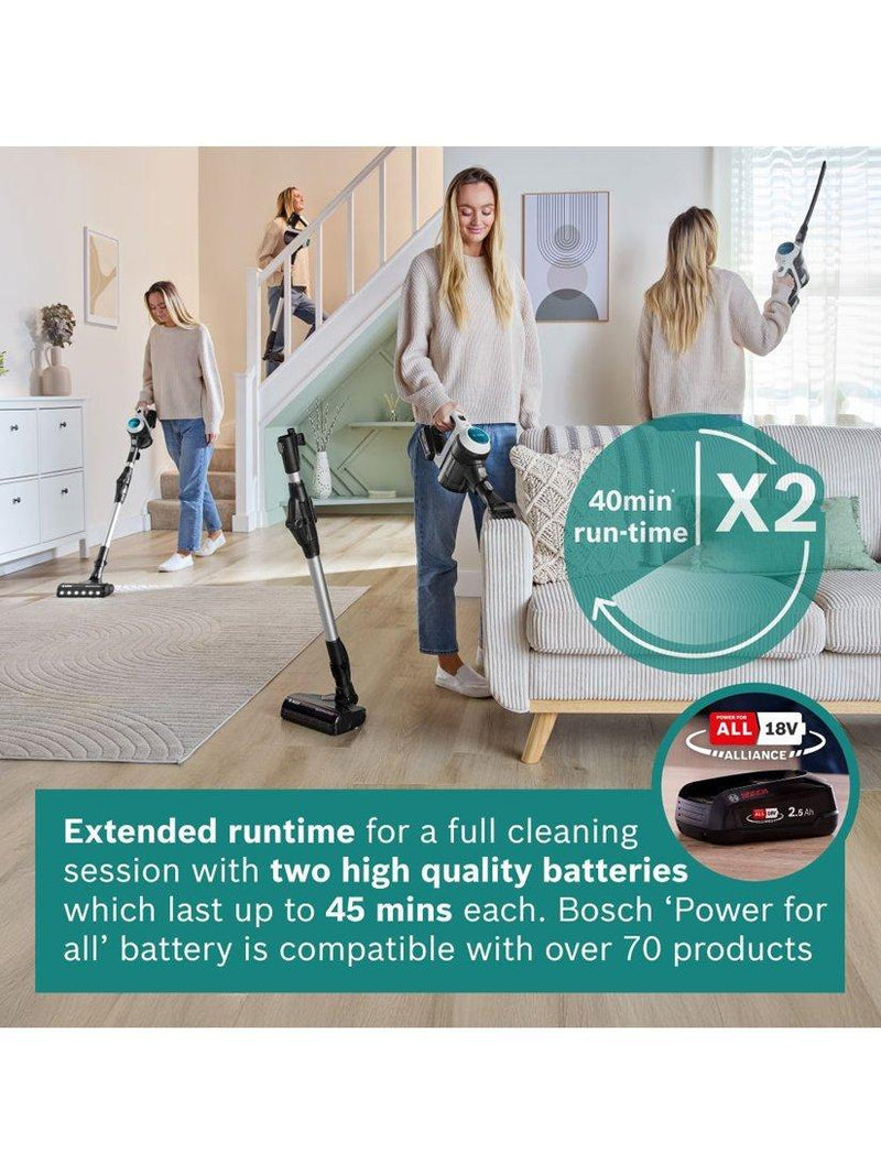 Bosch Unlimited 7 Aqua cordless vacuum mop - British product