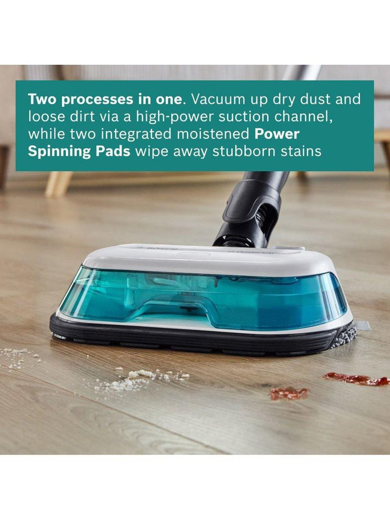 Bosch Unlimited 7 Aqua cordless vacuum mop - British product