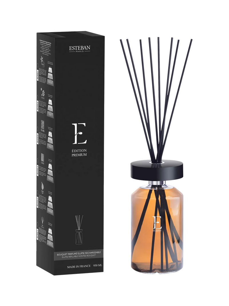Esteban Ellipse Premium Neroli reed diffuser 950ml - British product