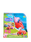 Peppa Pig Whizz Red Car motorised toy (British brand)
