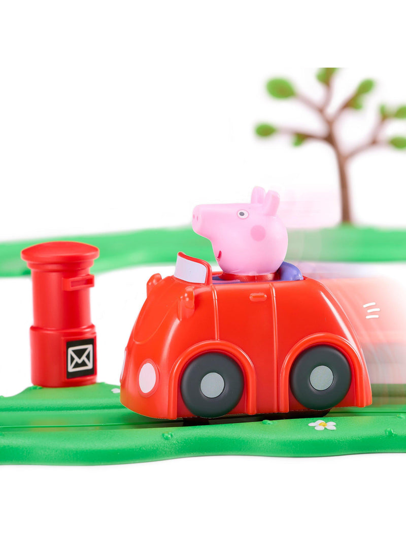 Peppa Pig Whizz Red Car Set toy, imported from the UK