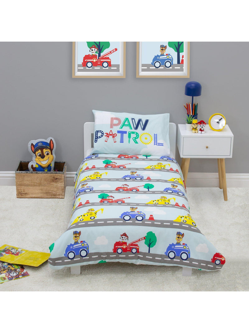 Paw Patrol reversible duvet cover and pillowcase set, UK version
