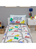 Paw Patrol reversible duvet cover and pillowcase set, UK version