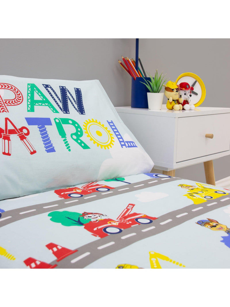 Paw Patrol reversible duvet cover and pillowcase set, UK version
