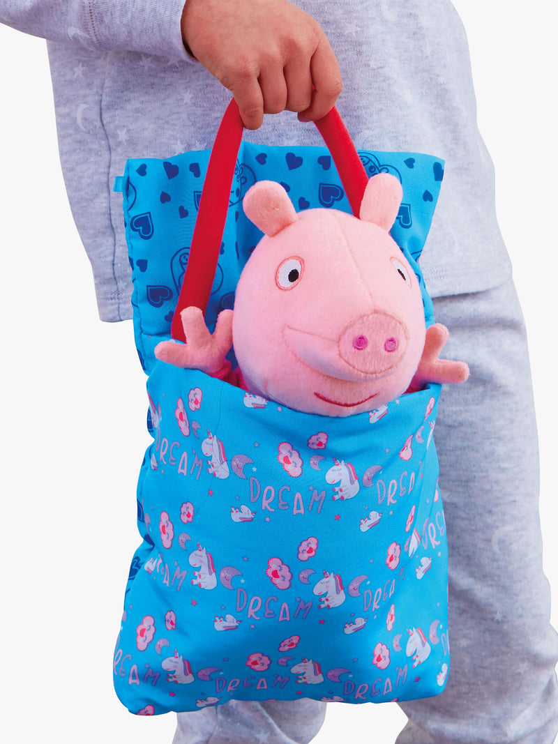 Peppa Pig Sleepover Peppa plush toy, UK version