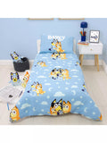 Bluey reversible duvet cover set with pillowcase, UK version