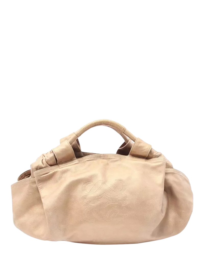 LOEWE pre-loved gold Nappa Aire leather handbag, UK version