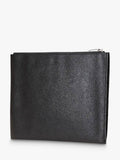 Saint Laurent black star leather clutch bag - British product