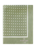 Richard James London silk pocket square polka dot, imported from the UK