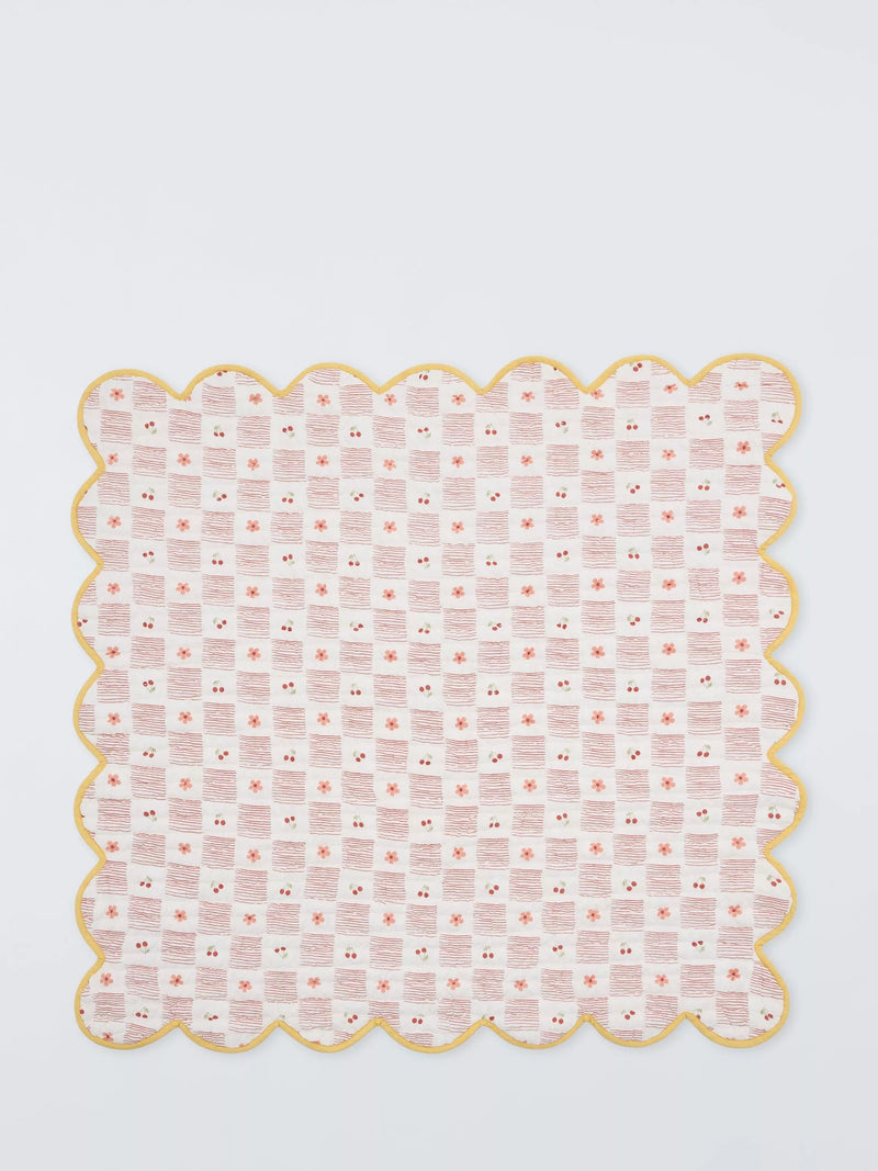 John Lewis quilted bedspread single multi, imported from the UK