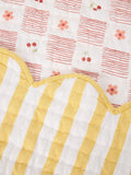 John Lewis quilted bedspread single multi, imported from the UK