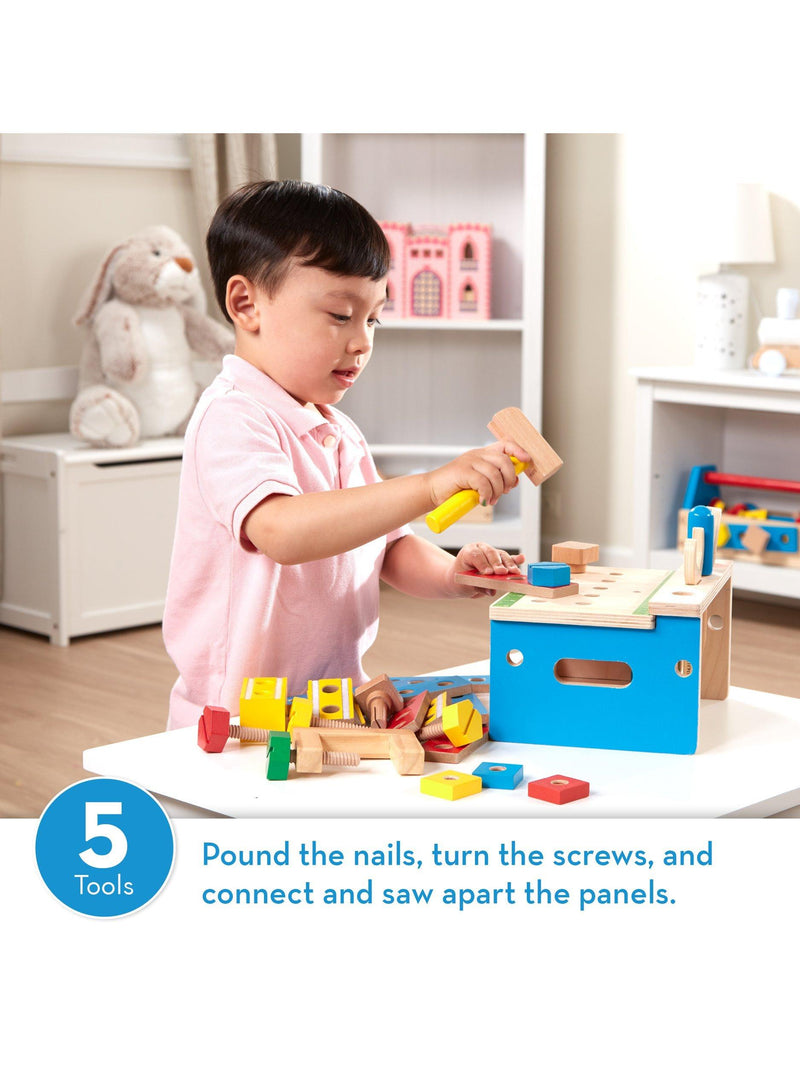 Melissa & Doug kids' hammer saw building set - British product