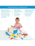 Melissa & Doug kids' hammer saw building set - British product