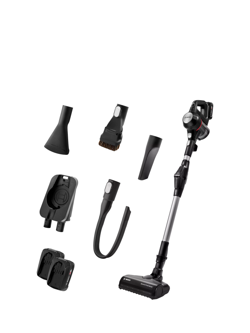 Bosch Unlimited 7 cordless vacuum cleaner in black, imported from the UK