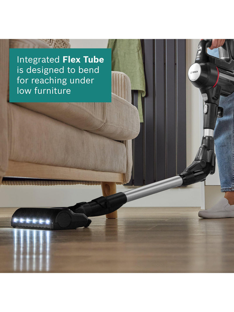 Bosch Unlimited 7 cordless vacuum cleaner in black, imported from the UK