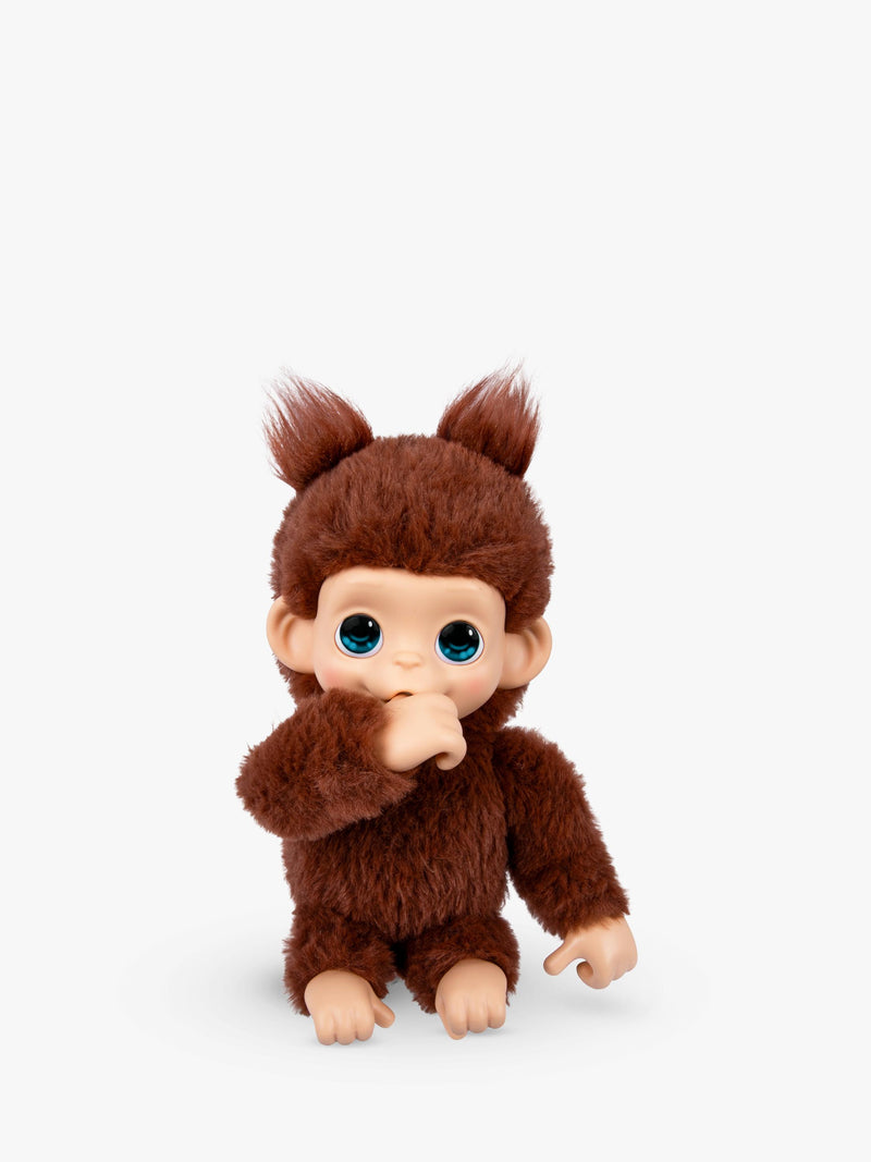 Little Live Pets interactive monkey soft toy Chikki Cherry - British product