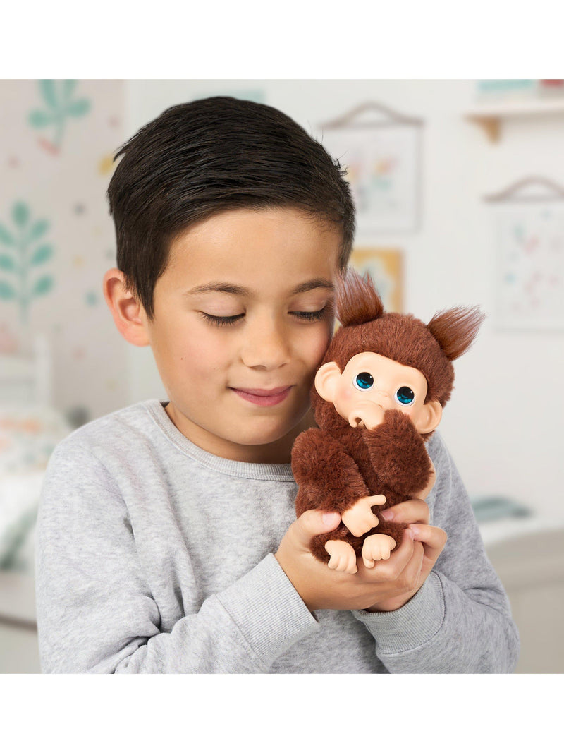Little Live Pets interactive monkey soft toy Chikki Cherry - British product