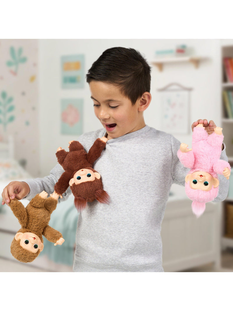 Little Live Pets interactive monkey soft toy Chikki Cherry - British product