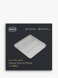 Ooni stainless steel sheet pan and rack 30cm - British product