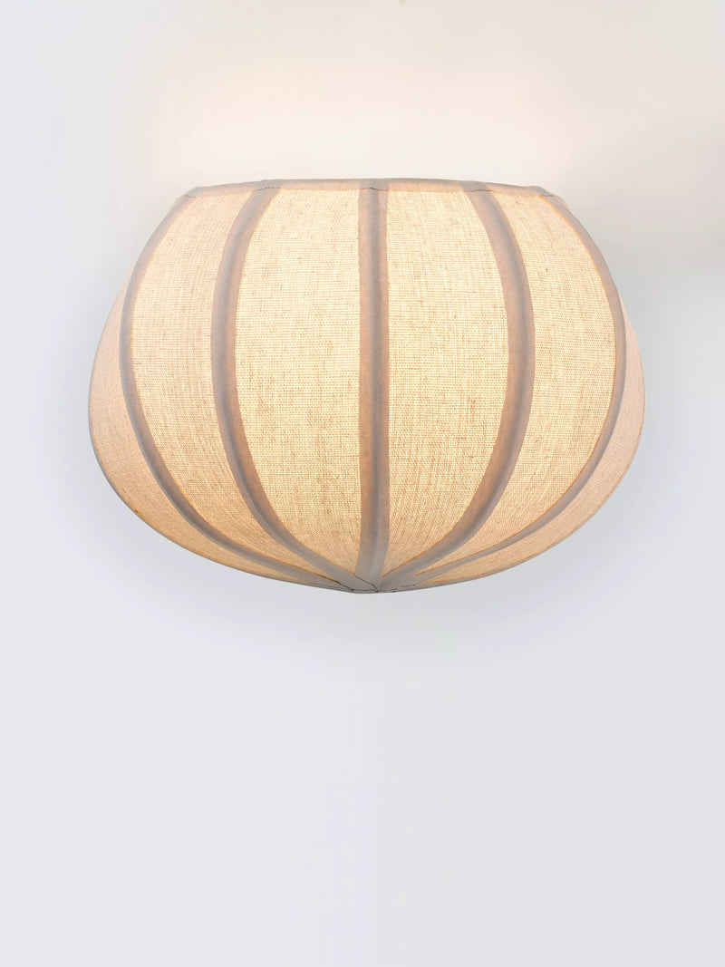 John Lewis Pumpkin wall light natural (British brand)