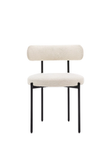 John Lewis Gallery Direct Aveley Dining Chair Set of 2, Vanilla- Buy online at McGrocer