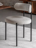 Gallery Direct Aveley dining chair set of two vanilla colour, UK version