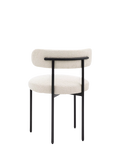 Gallery Direct Aveley dining chair set of two vanilla colour, UK version