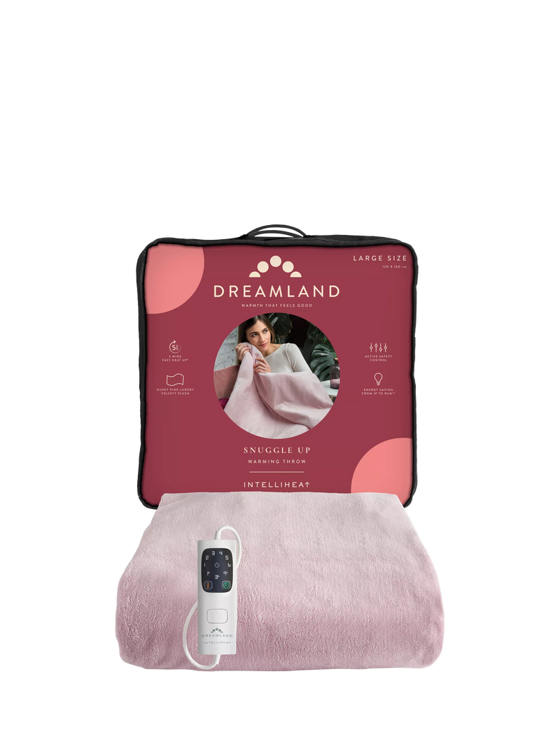 Dreamland Luxury Heated Throw - Teal