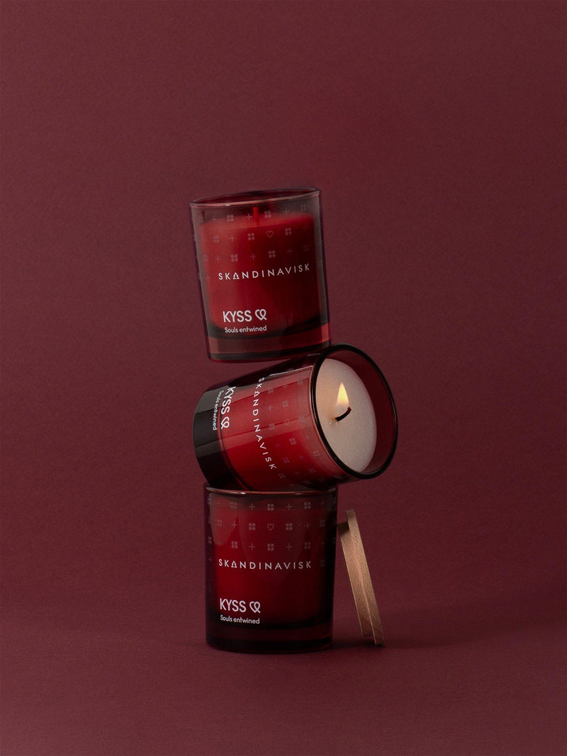 SKANDINAVISK Kyss scented candle 65g, imported from the UK